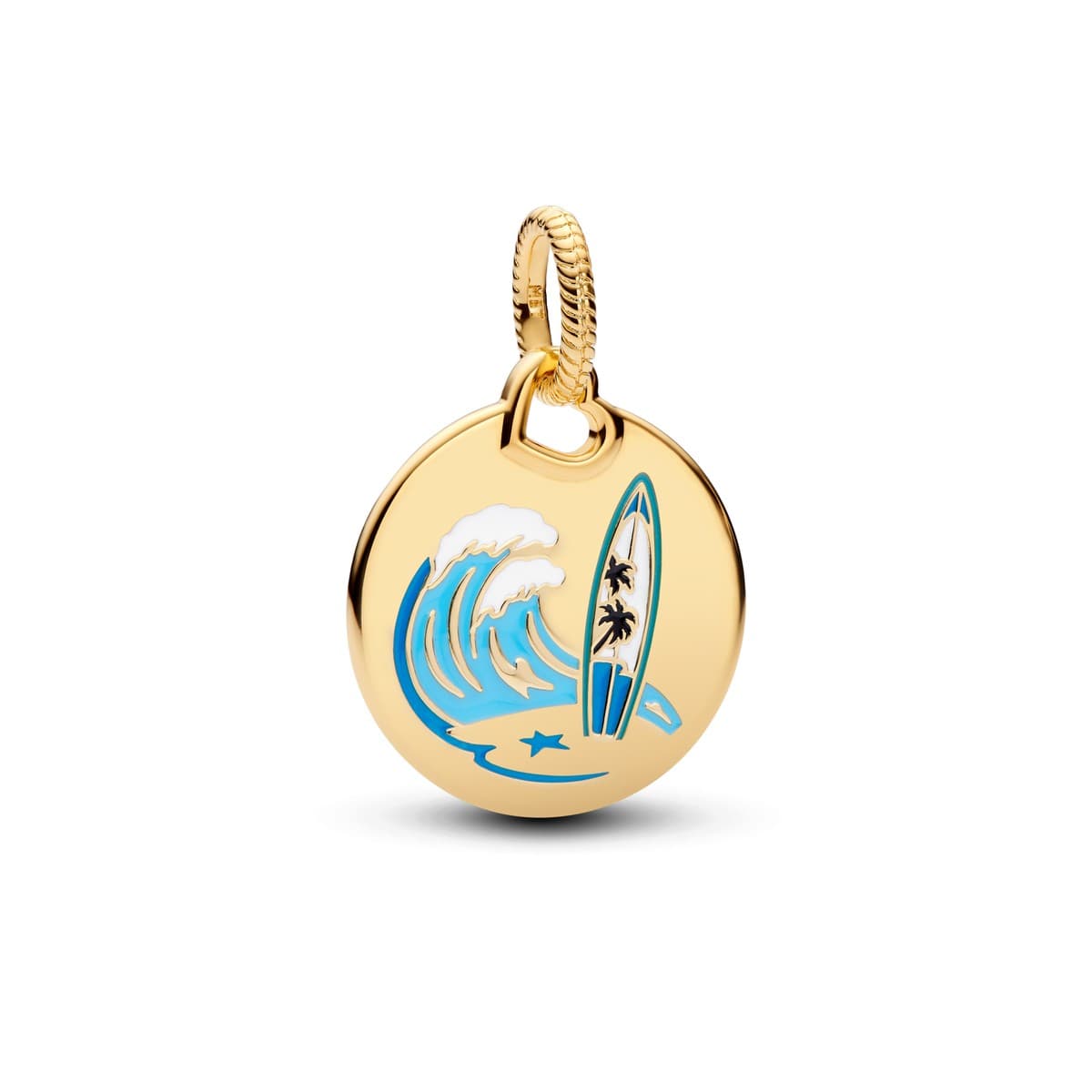 Pandora Surfing Round Tag Dangle Charm 368610C00_E003 — photo 1 of 1