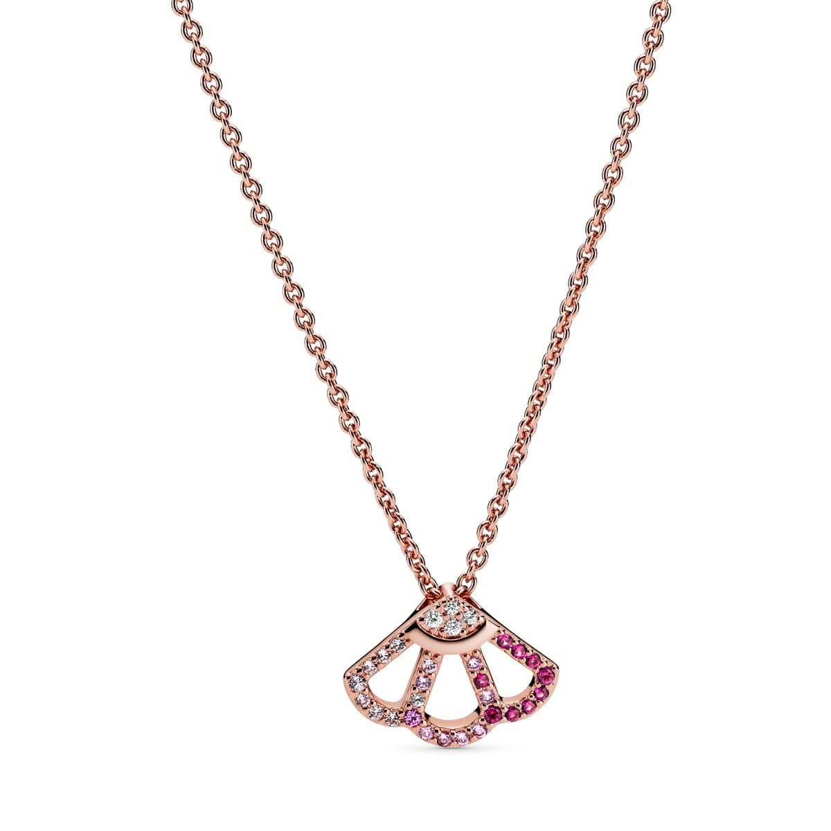 Pandora Pink Fan Collier Necklace 388146C01 388146 — photo 1 of 1