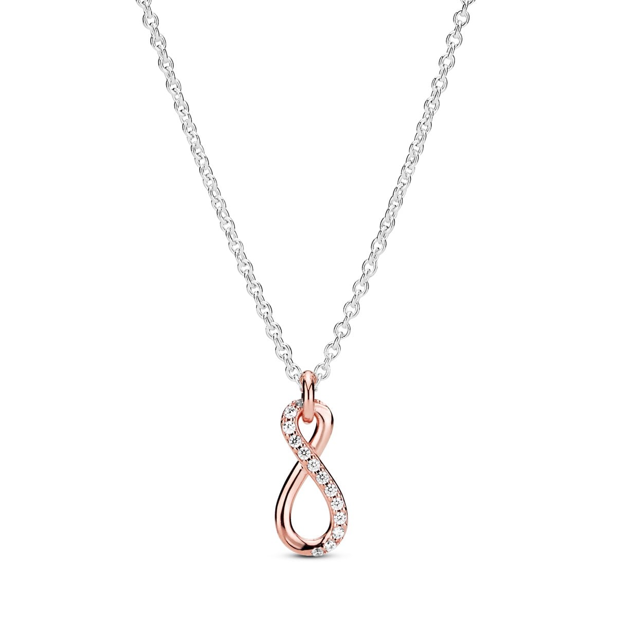 Sparkling Infinity Collier Necklace