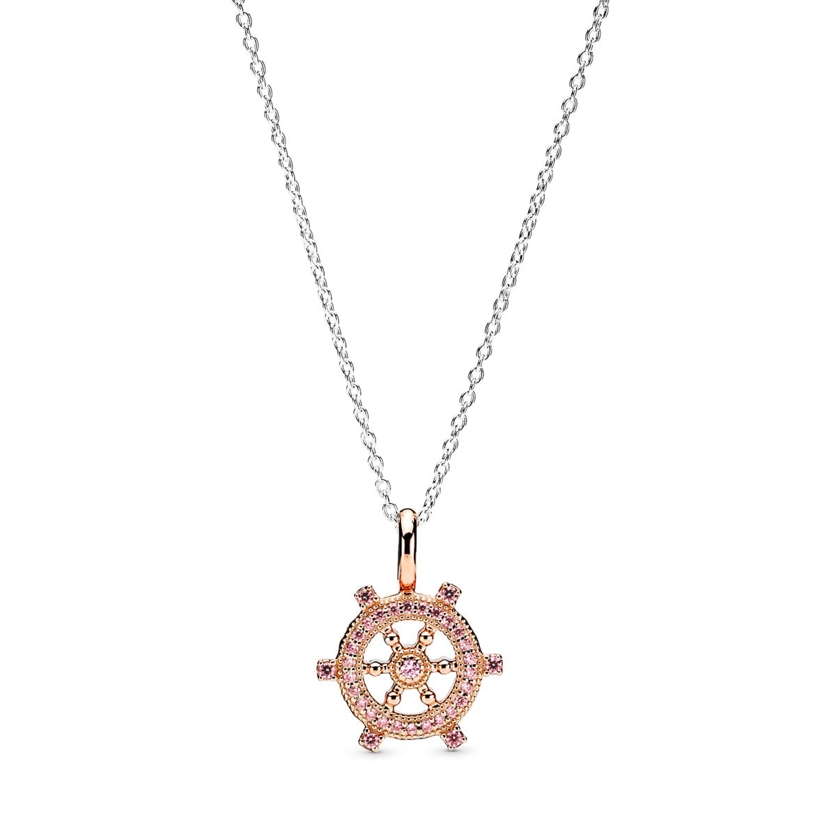 Ships Helm Necklace