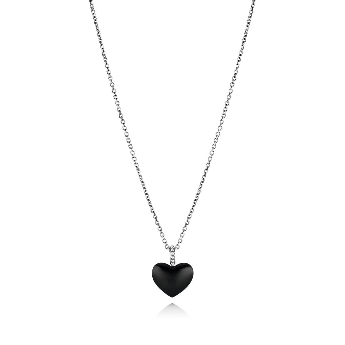 Sterling Silver Pendant with Black Onyx