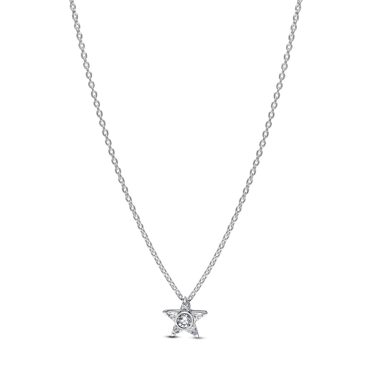 Pandora Sparkling Stella Pendant Necklace 395078C01 395078 — Foto 1 von 2