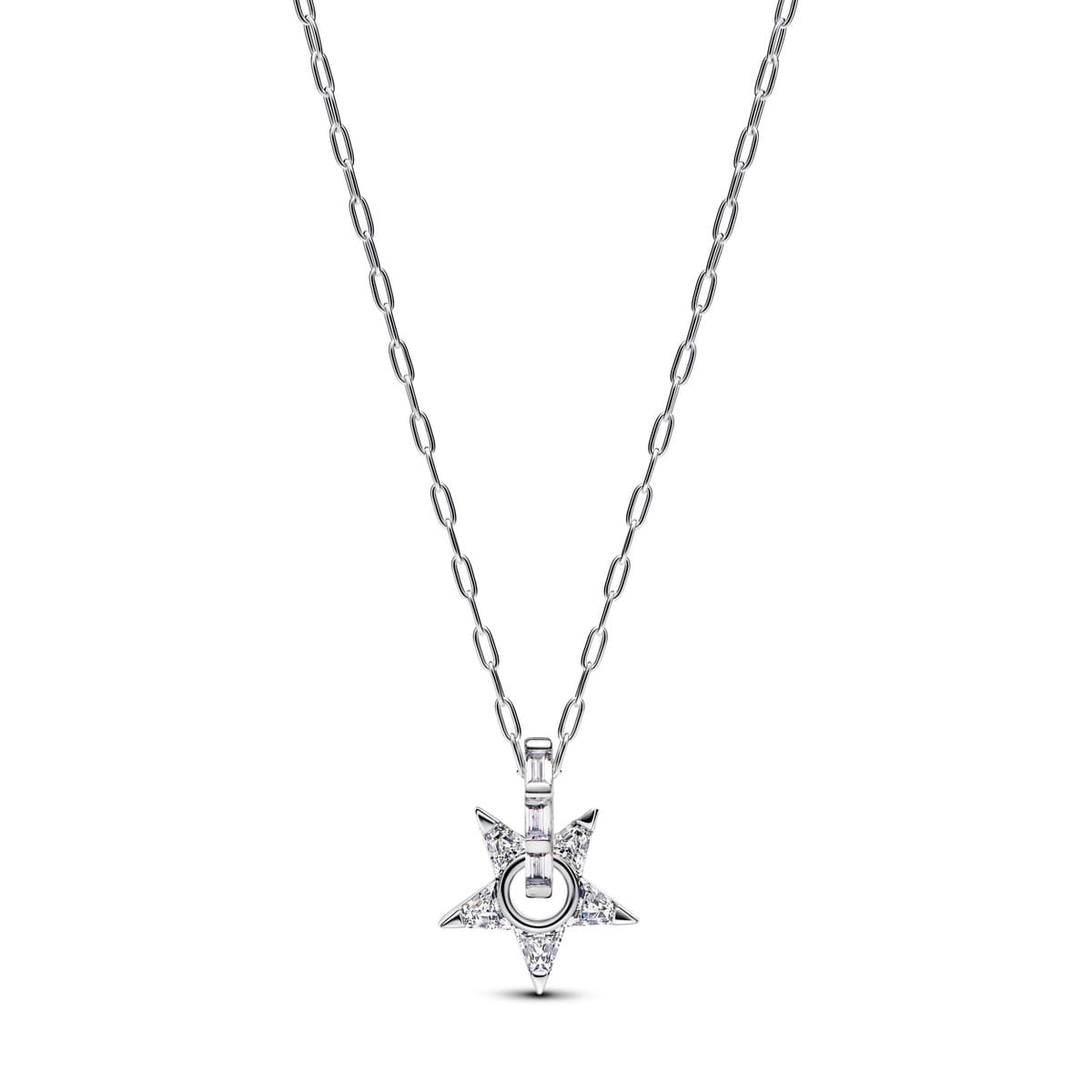 Pandora Sparkling Stella Openwork Pendant Necklace 395082C01 395082 — Foto 1 von 3