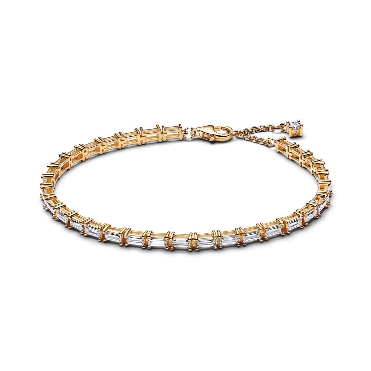 Sparkling Baguette Riviera Bracelet