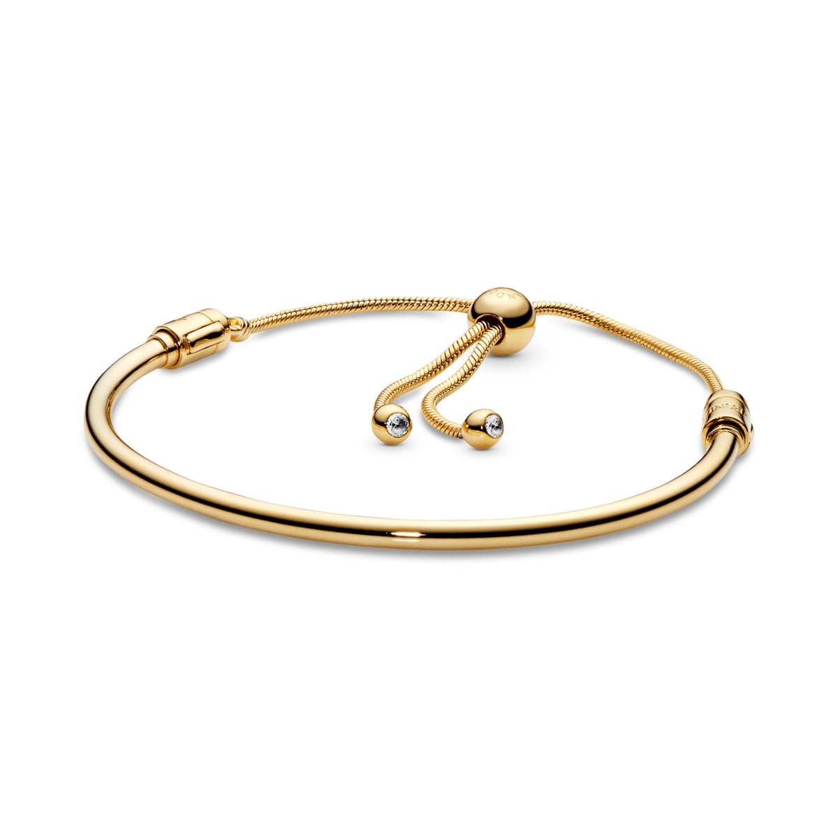 Flower Stem Sliding Bracelet