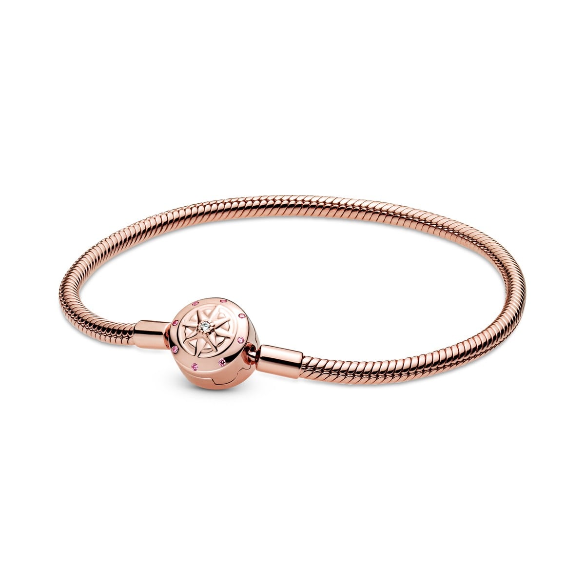 Moments Compass Snake Chain Bracelet