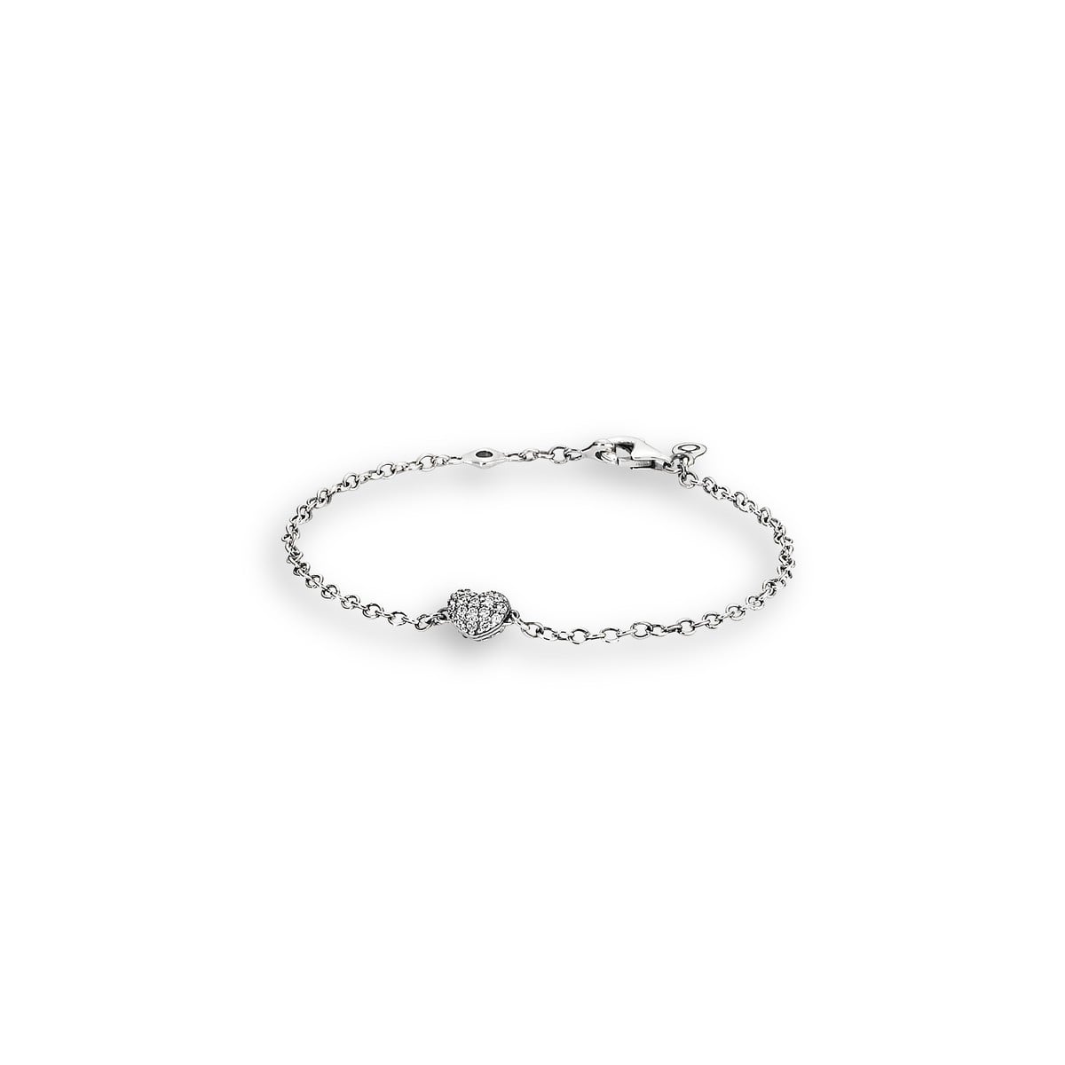 Pavé Heart Bracelet