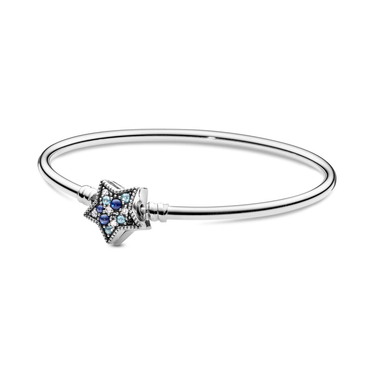 Pandora Moments Bracelet with Sparkling Blue Star Clasp 597534NCBMX 597534 — photo 1 of 1