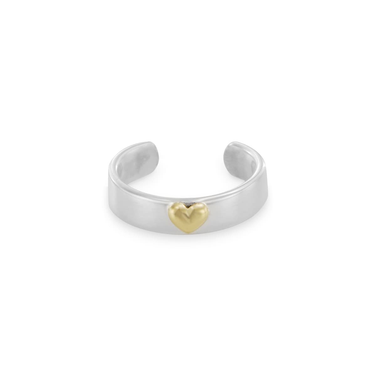 Pandora Silver and 14K Gold Toe Ring 690211 — photo 1 of 1