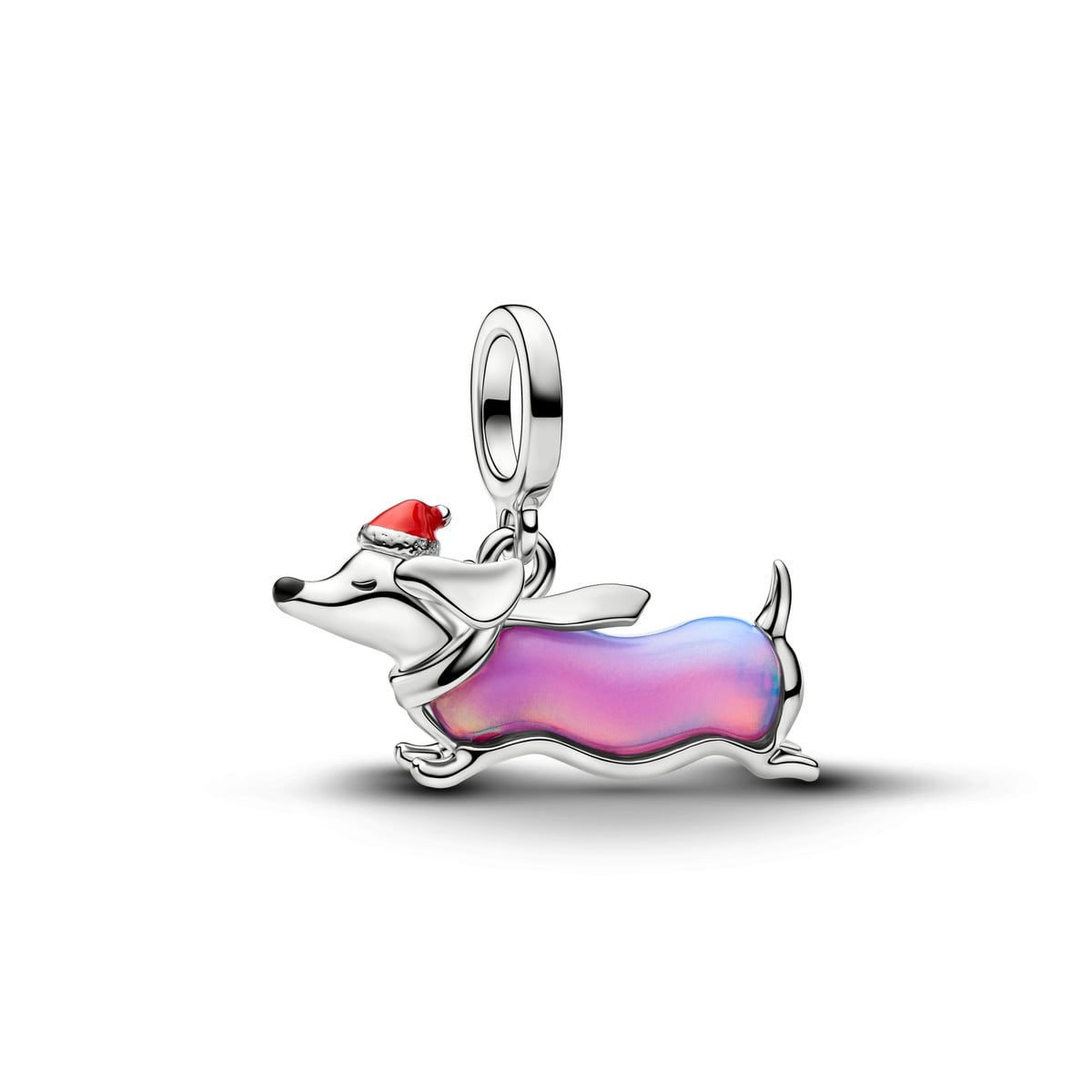Christmas Dachshund Dangle Charm