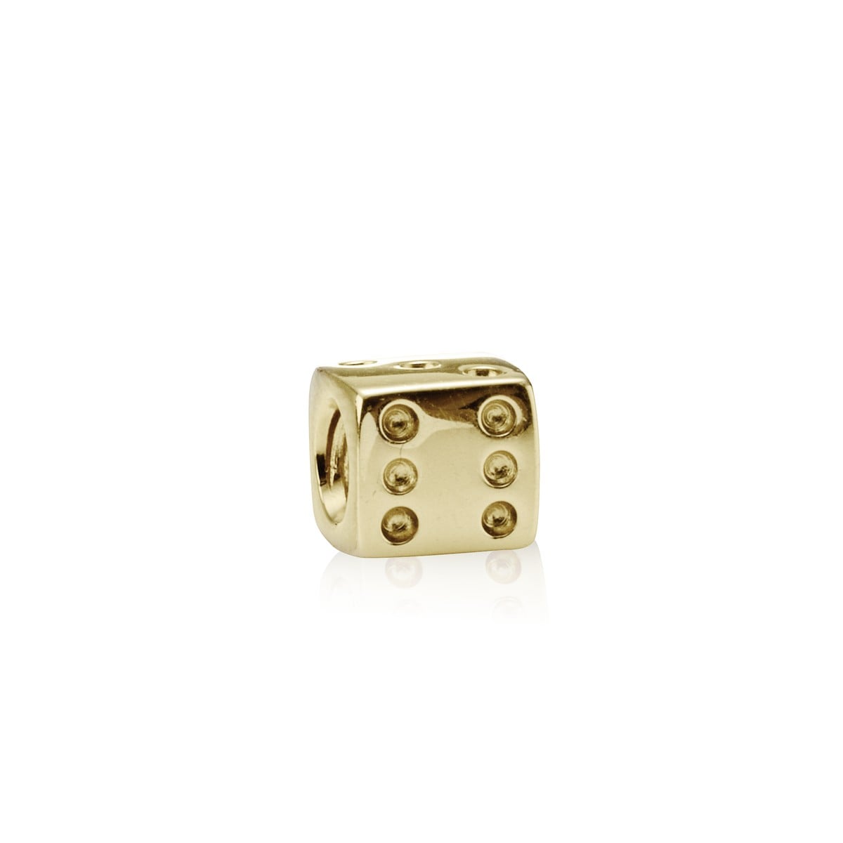 Dice Gold Charm