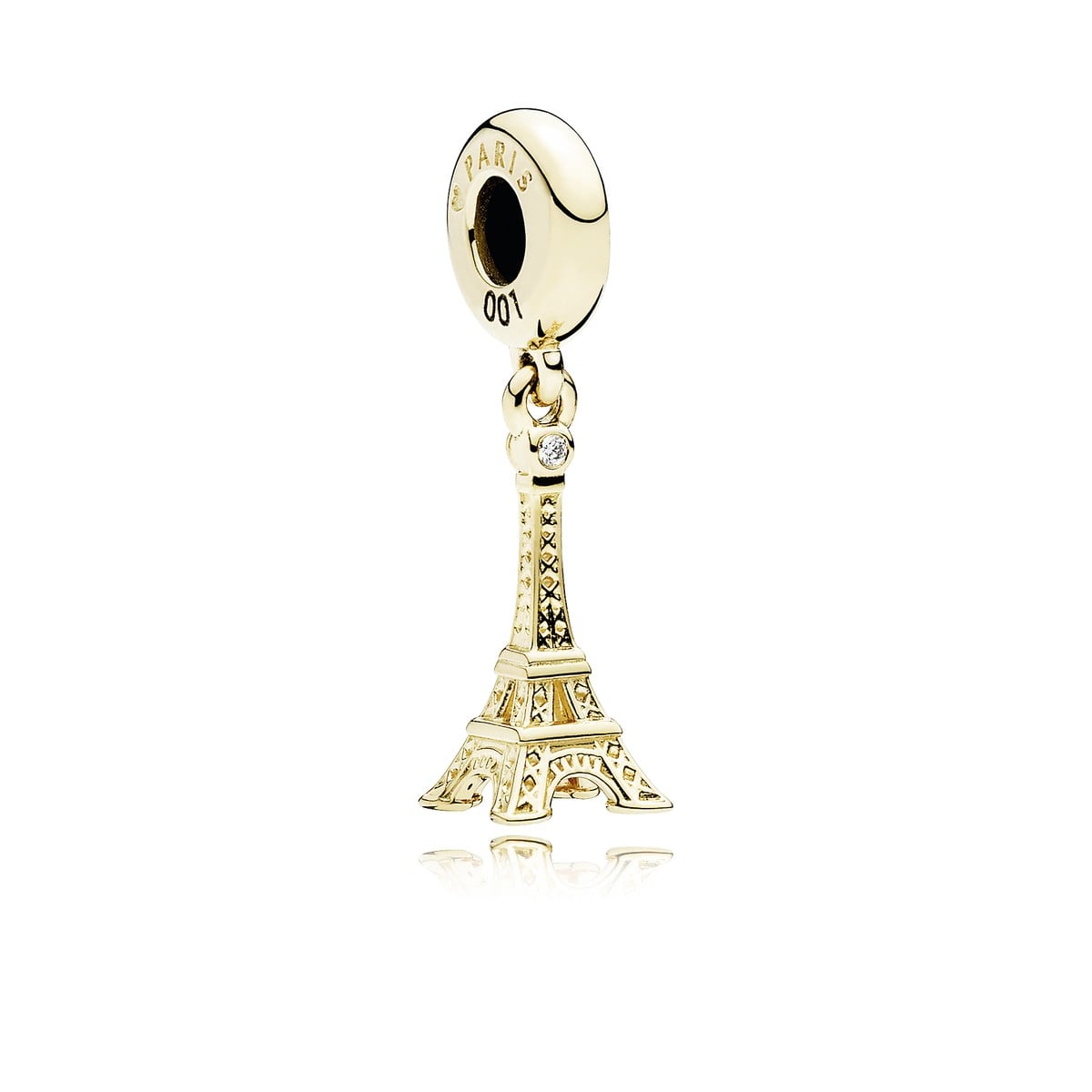 Eiffel Tower Dangle in 14k