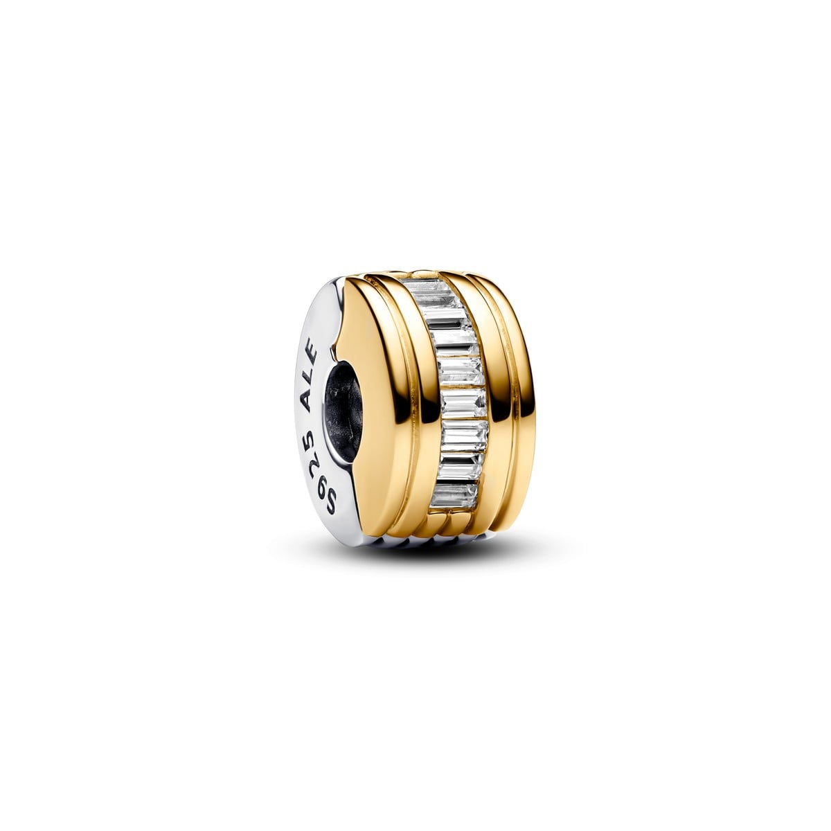 Baguette Stones Spacer Charm
