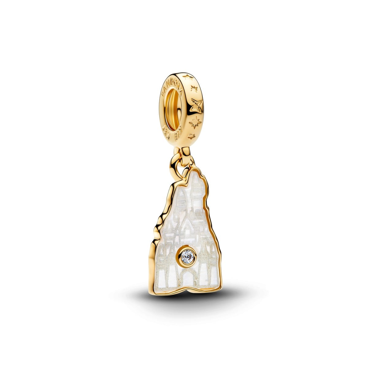Disney Castle Silhouette Dangle Charm