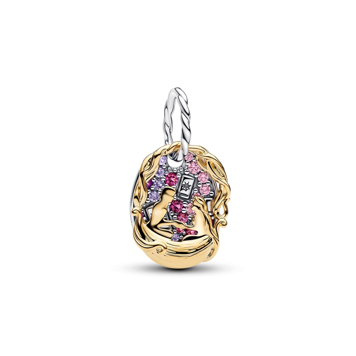 Disney Tangled Openwork Charm