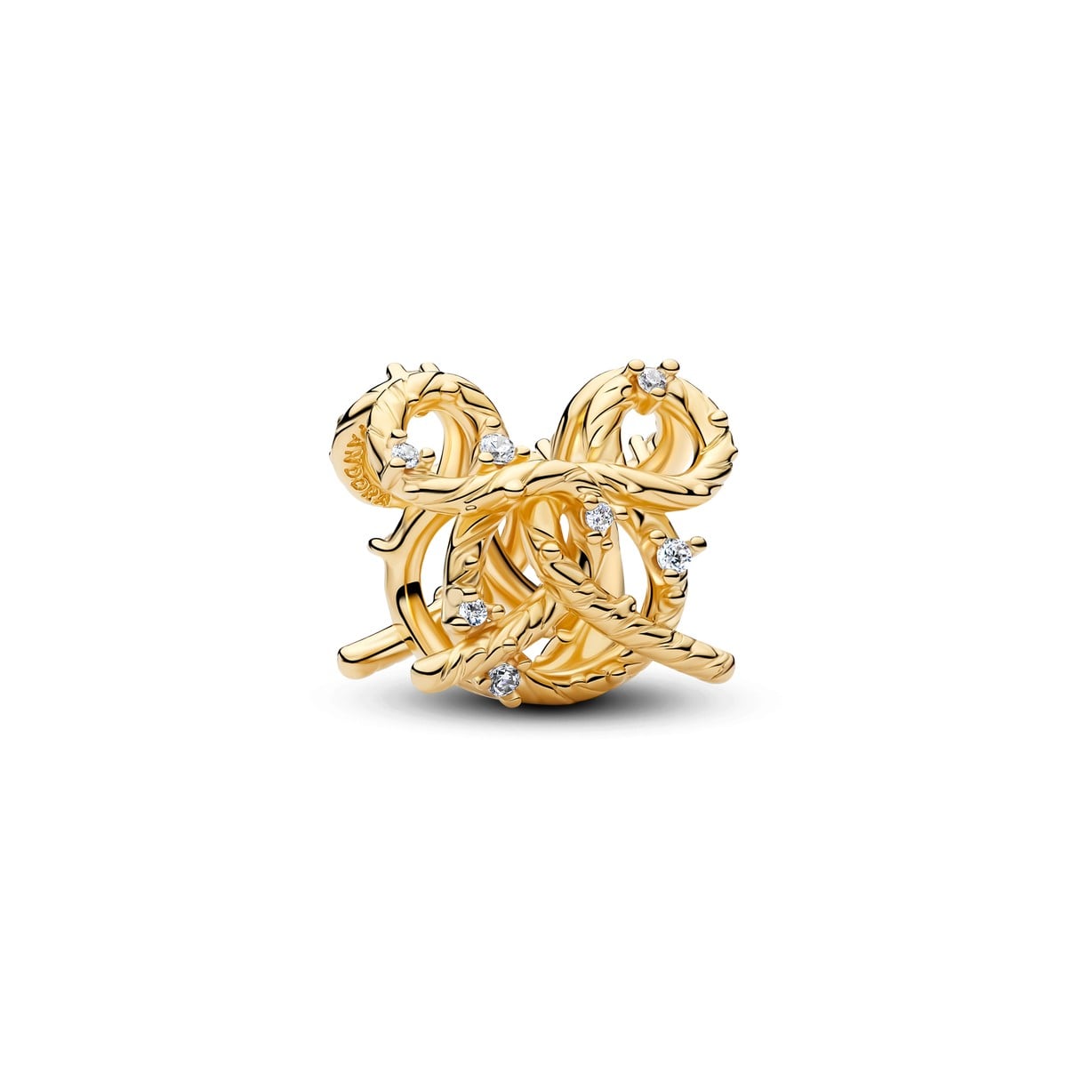 Disney Minnie Mouse Ears Openwork Charm