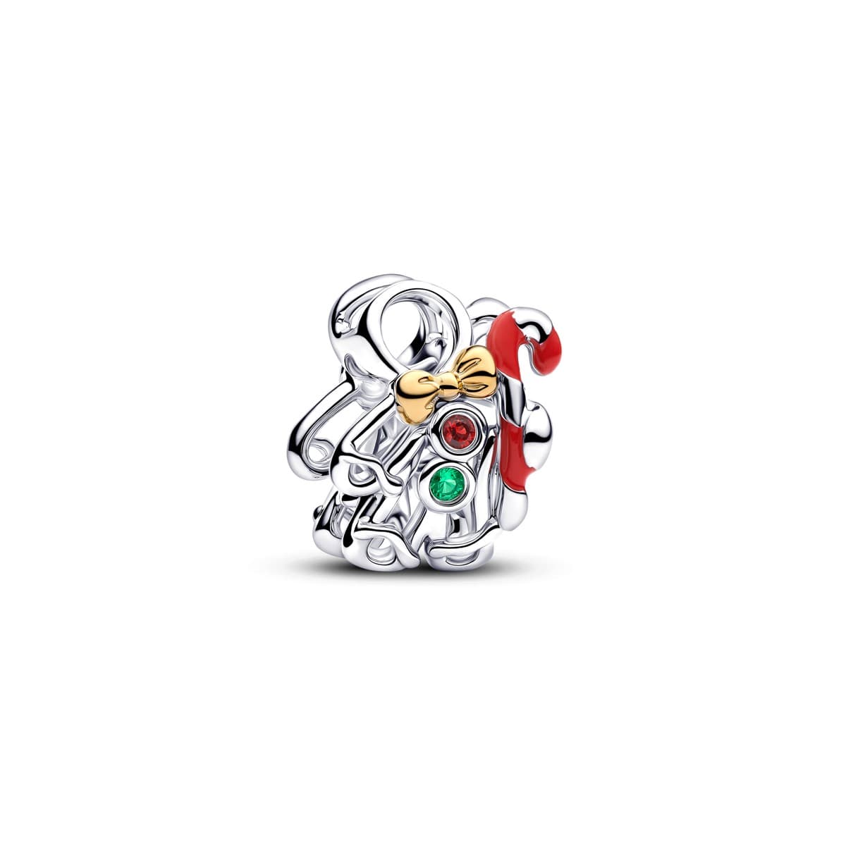 Pandora Disney Mickey Mouse Christmas Charm 764975C01 764975 — Foto 1 von 1