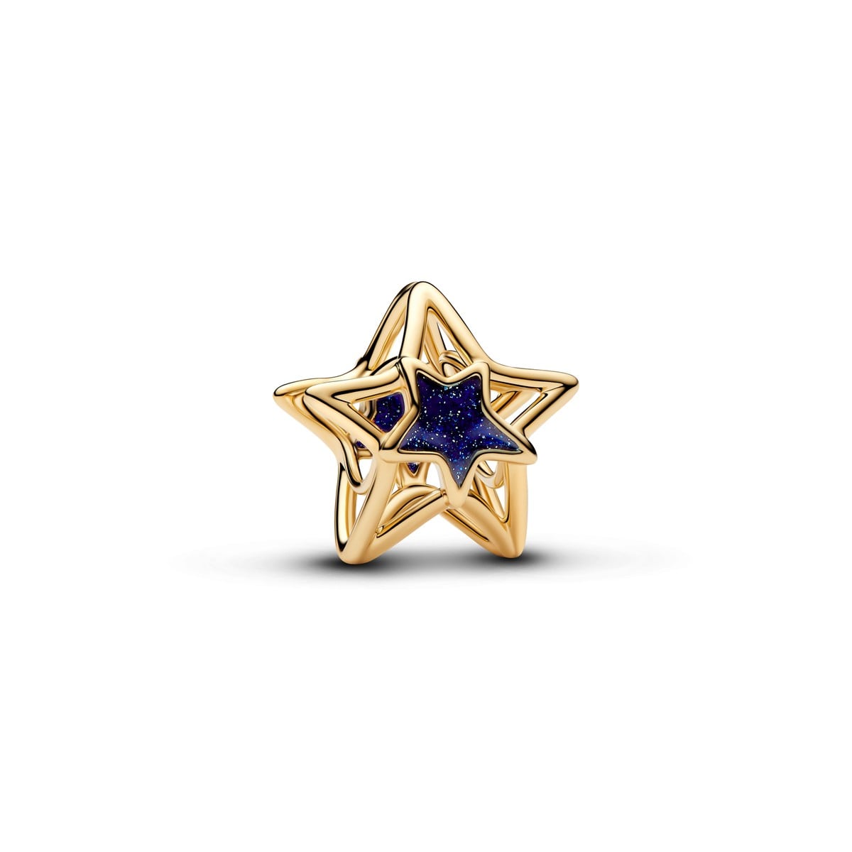 Blue Star Charm