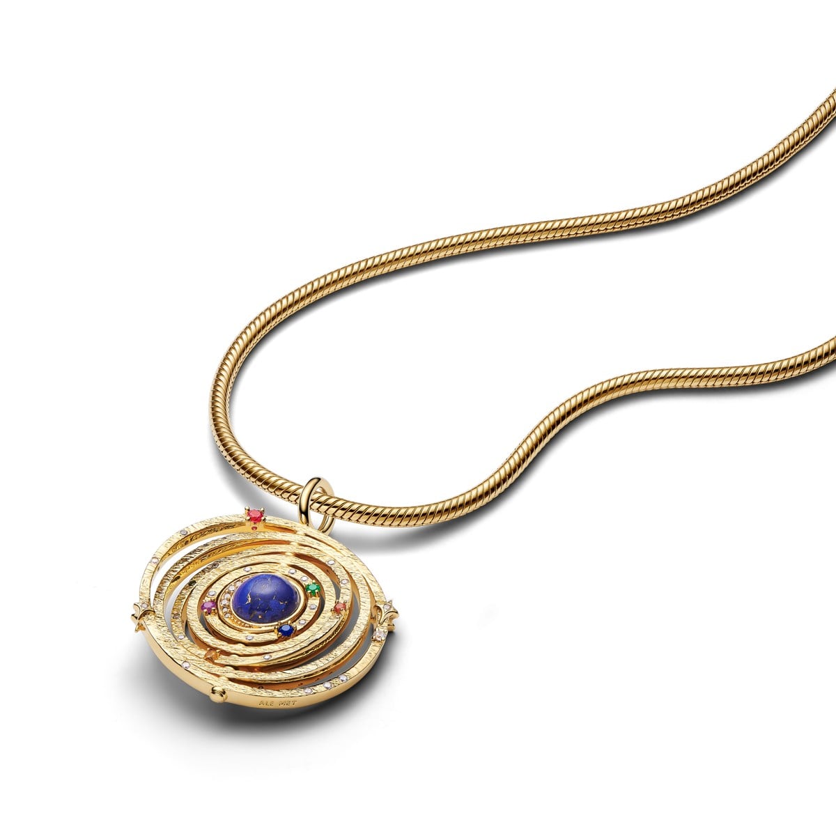 Oversized Spinning Armillary Sphere Dangle Charm