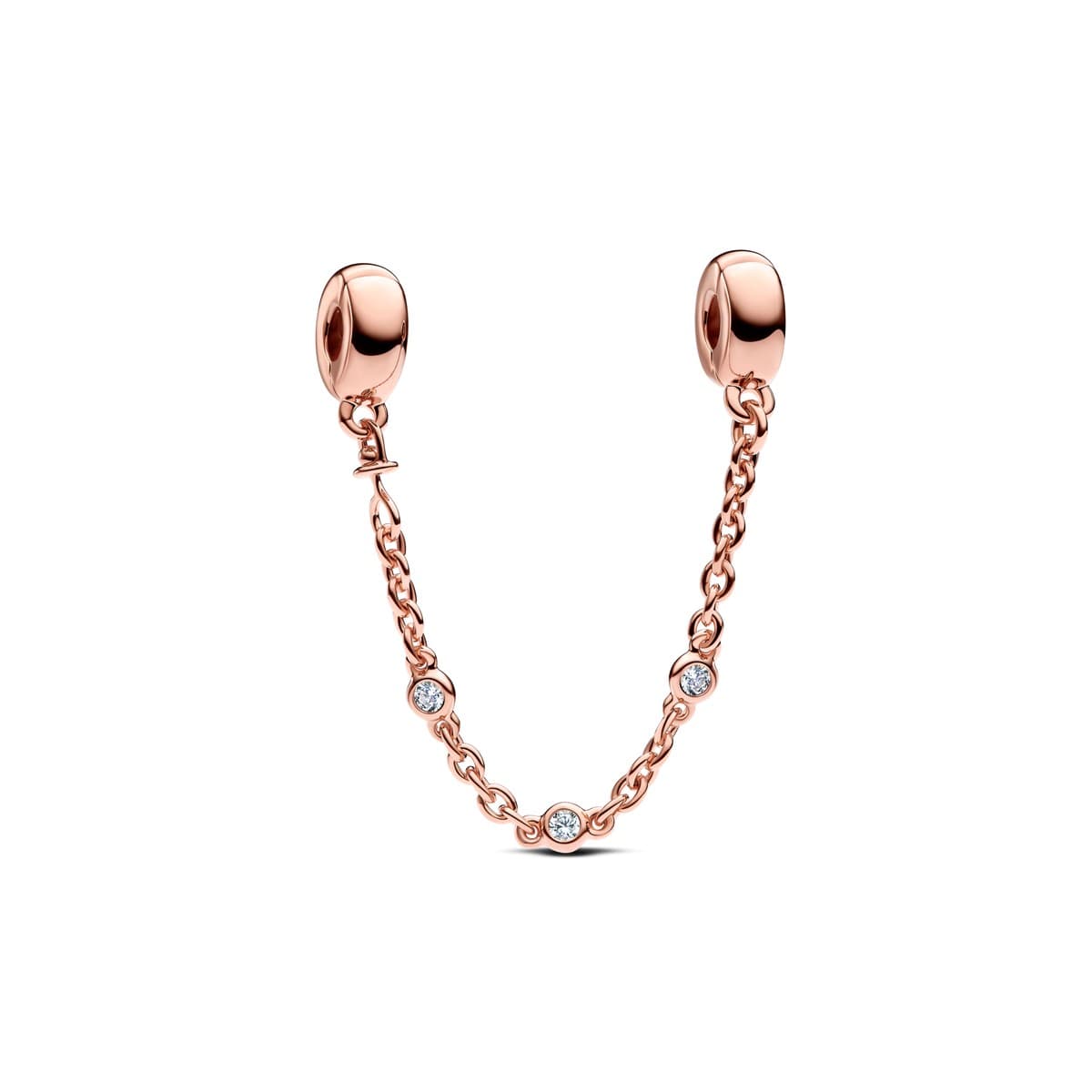 Pandora Triple Clear Stone Safety Chain 783515C01 783515 — Foto 1 von 1