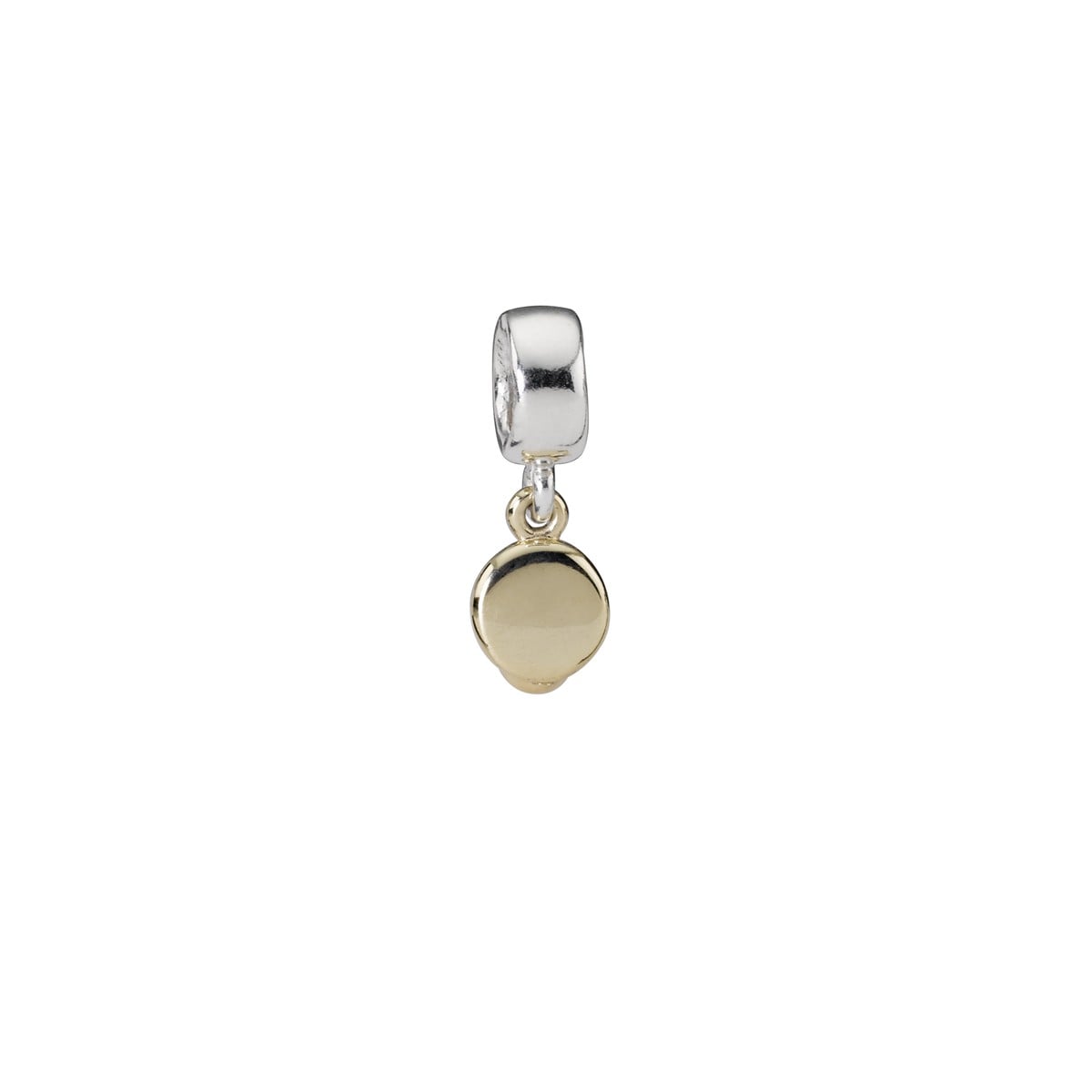 Graduation Cap Dangle Charm with 14k Gold