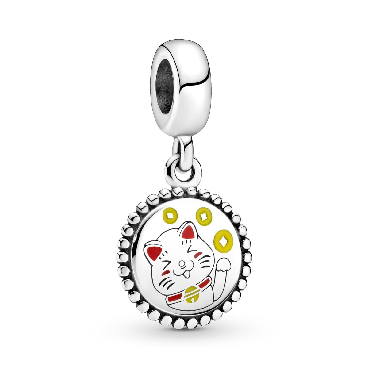 Lucky Cat Dangle Charm (China Exclusive)