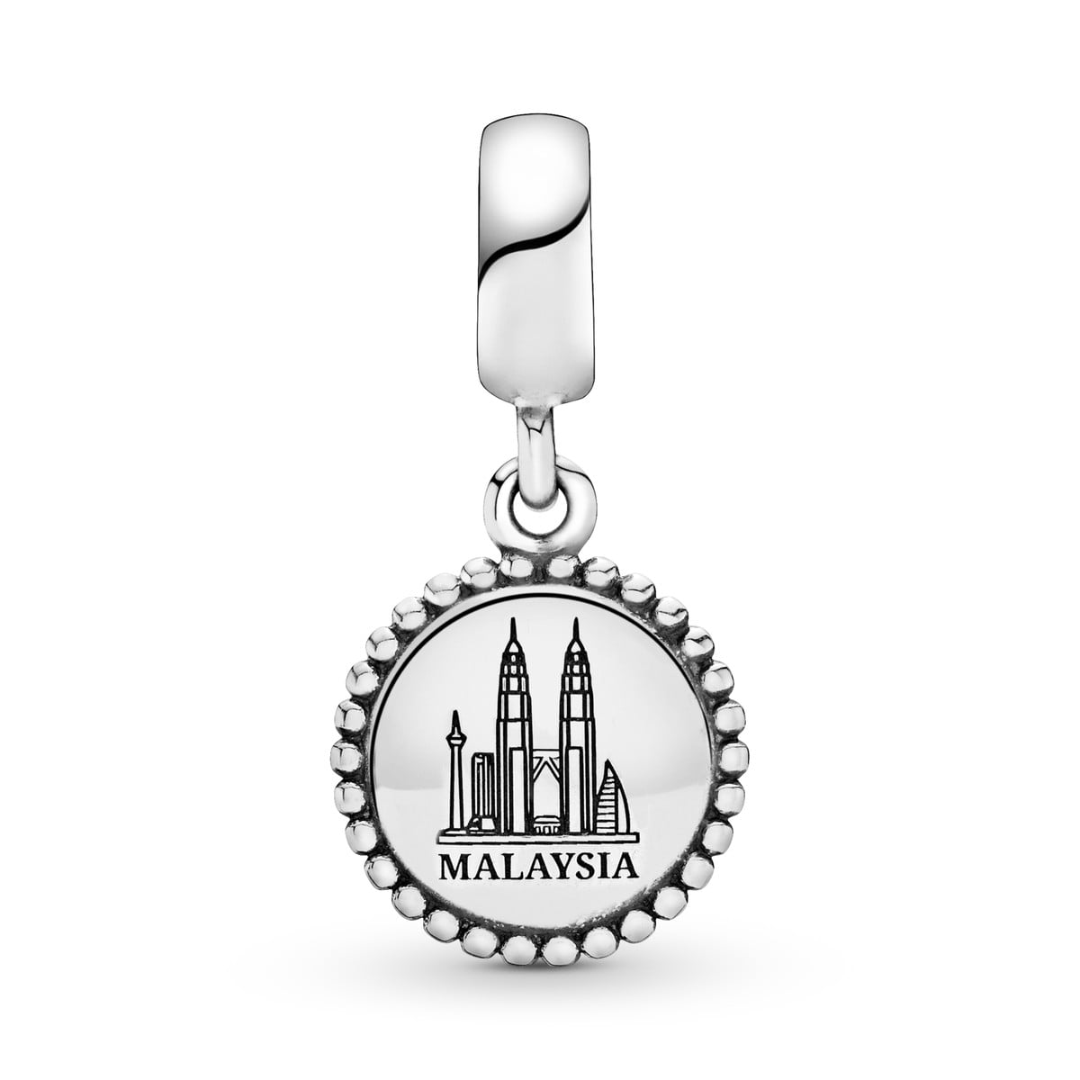 Kuala Lumpur Petronas Twin Towers Dangle Charm