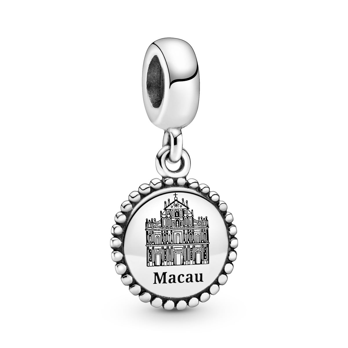 Macau Ruins of St. Pauls Dangle Charm