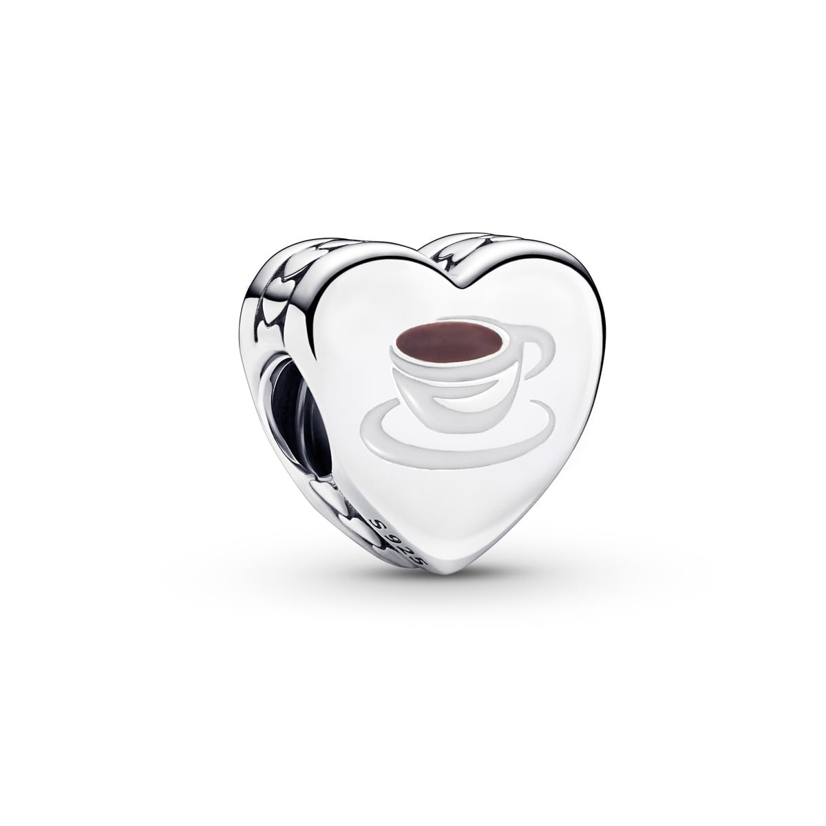 Napoli Heart Coffee Charm