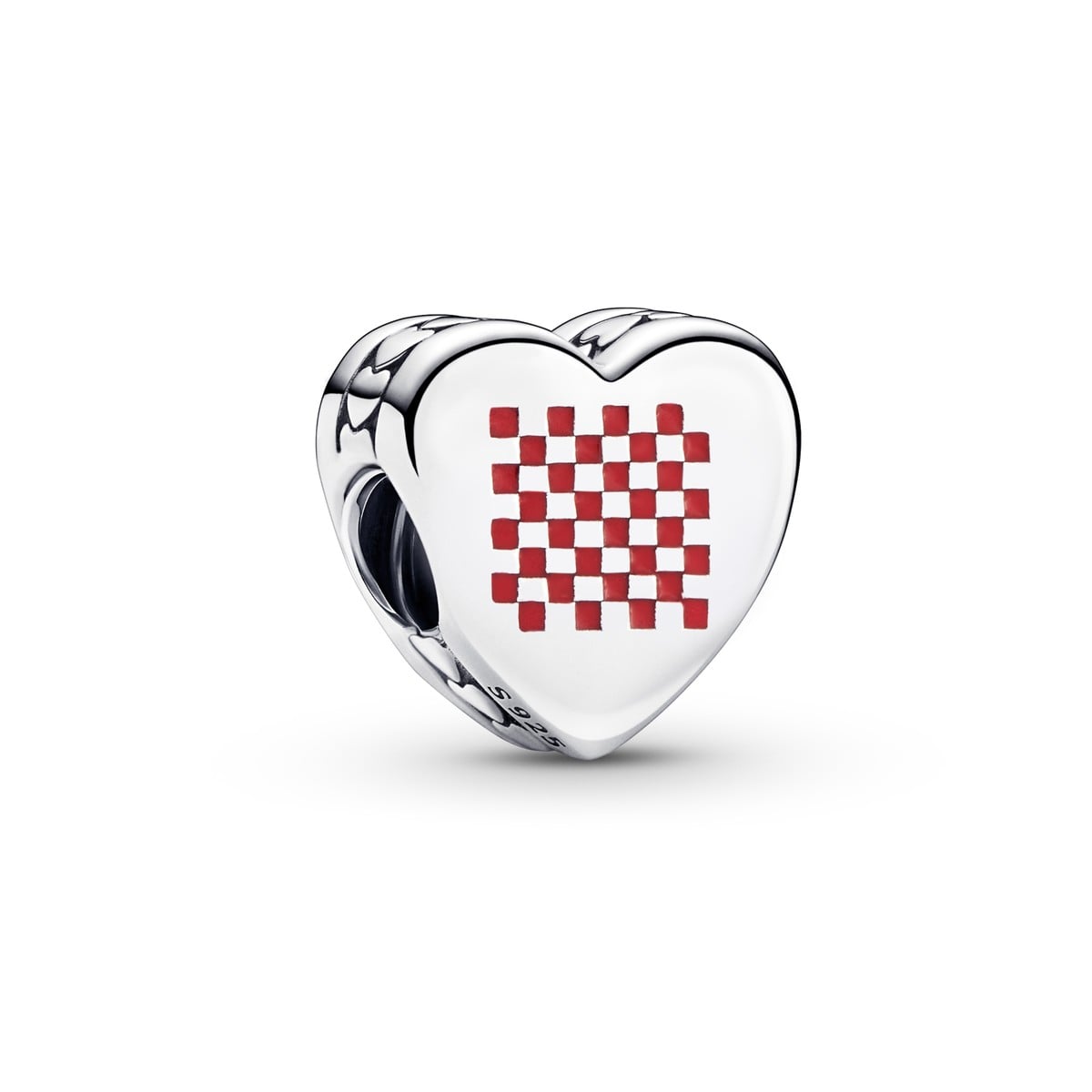 Croatia Heart Charm