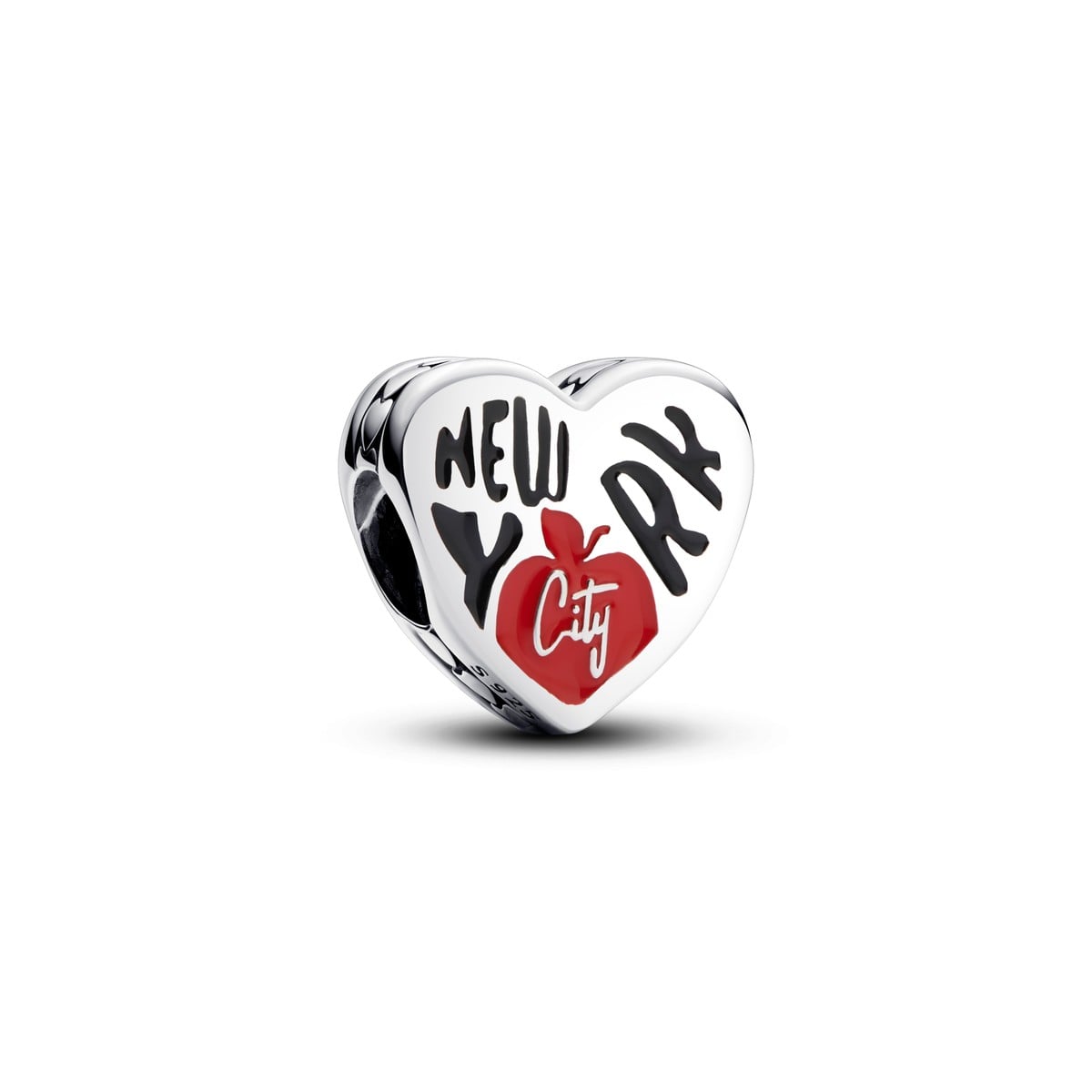 New York City Apple Heart Charm