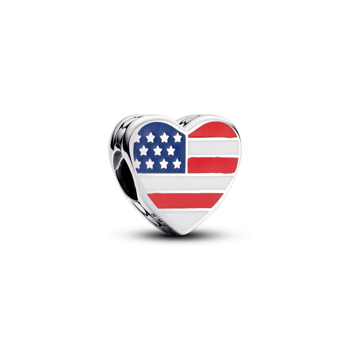 USA Heart Charm