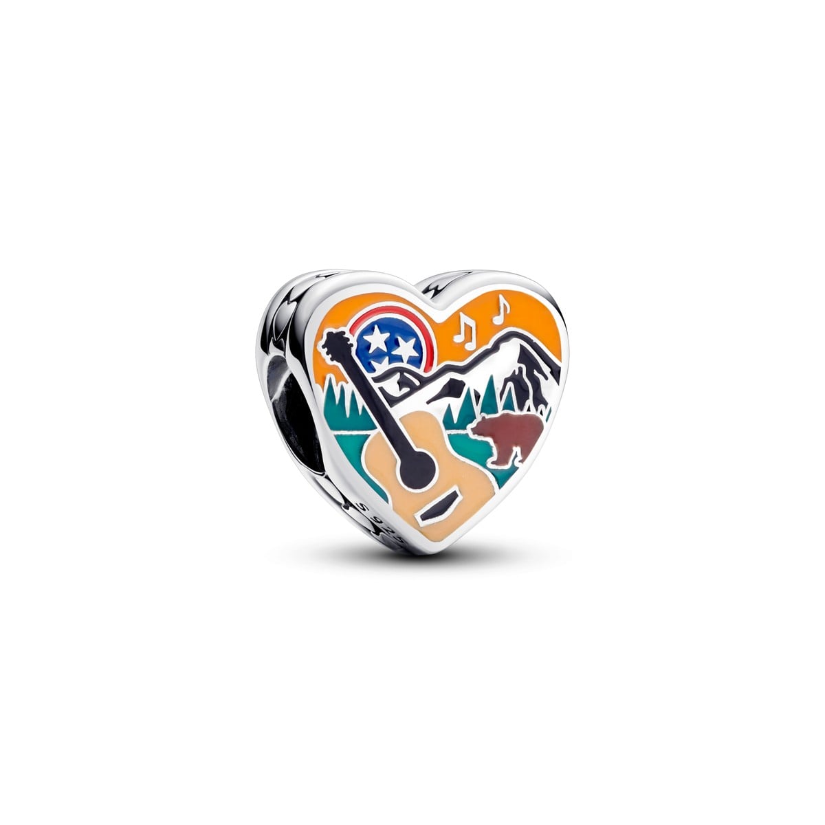Tennessee Heart Charm