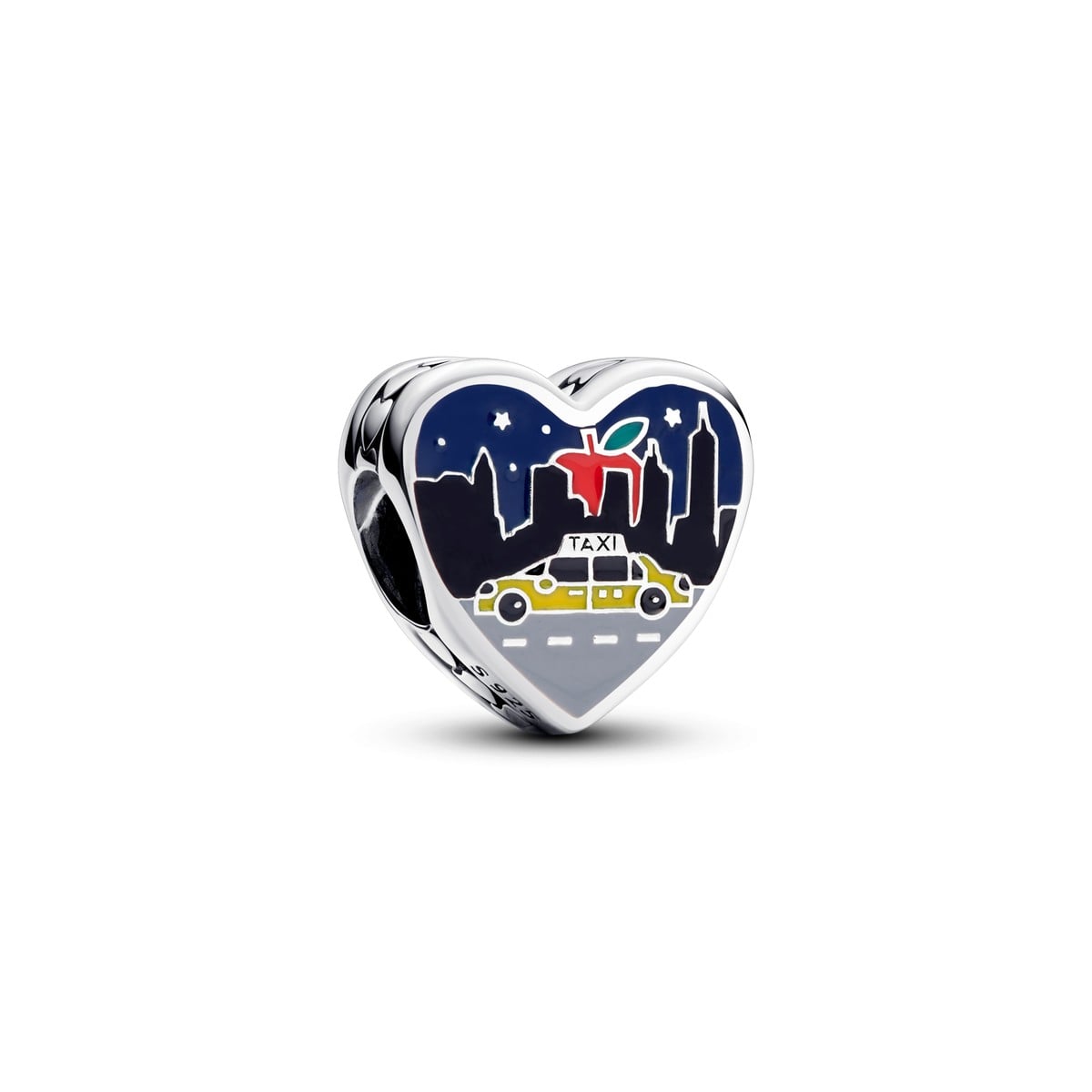 New York Heart Charm