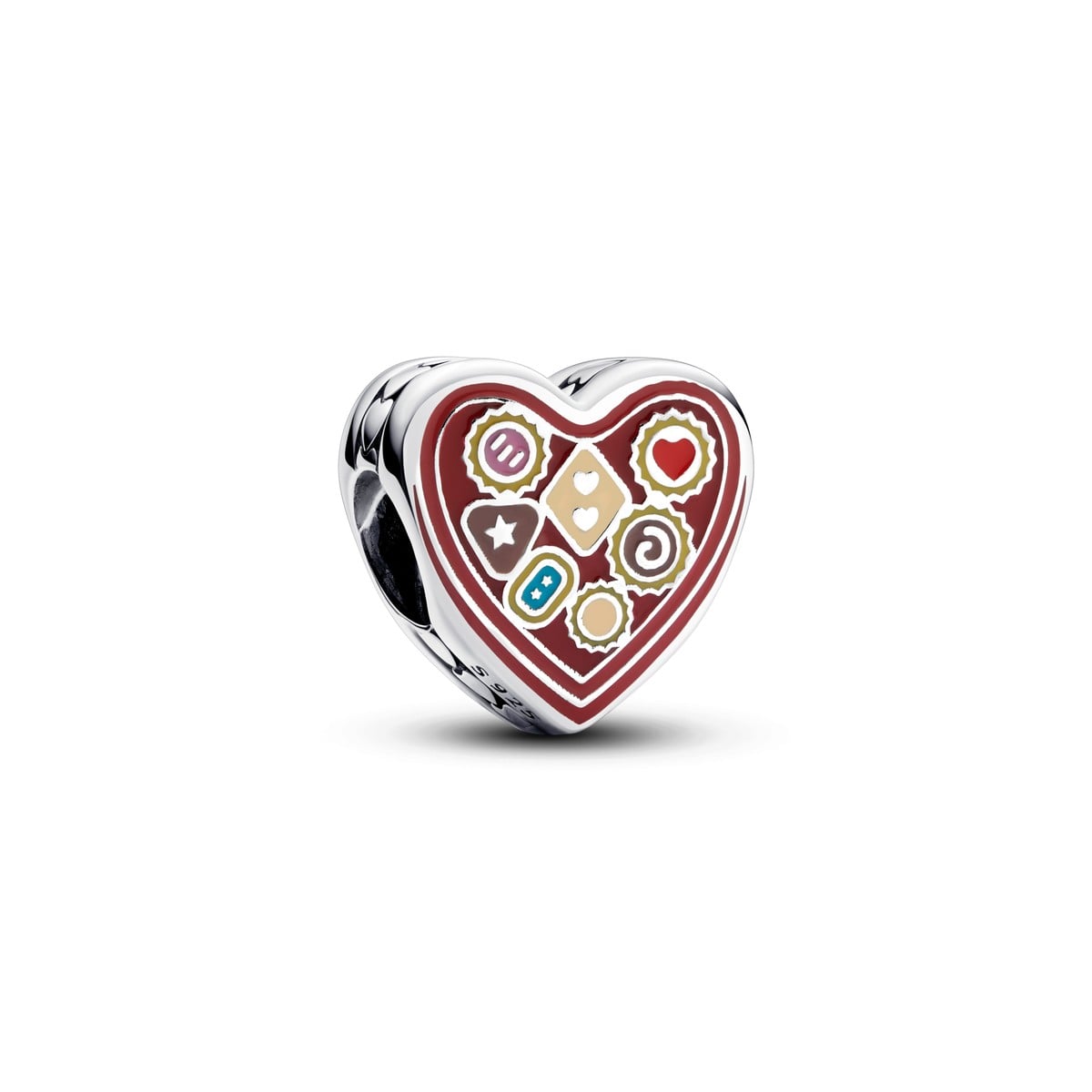 Chocolates Heart Charm