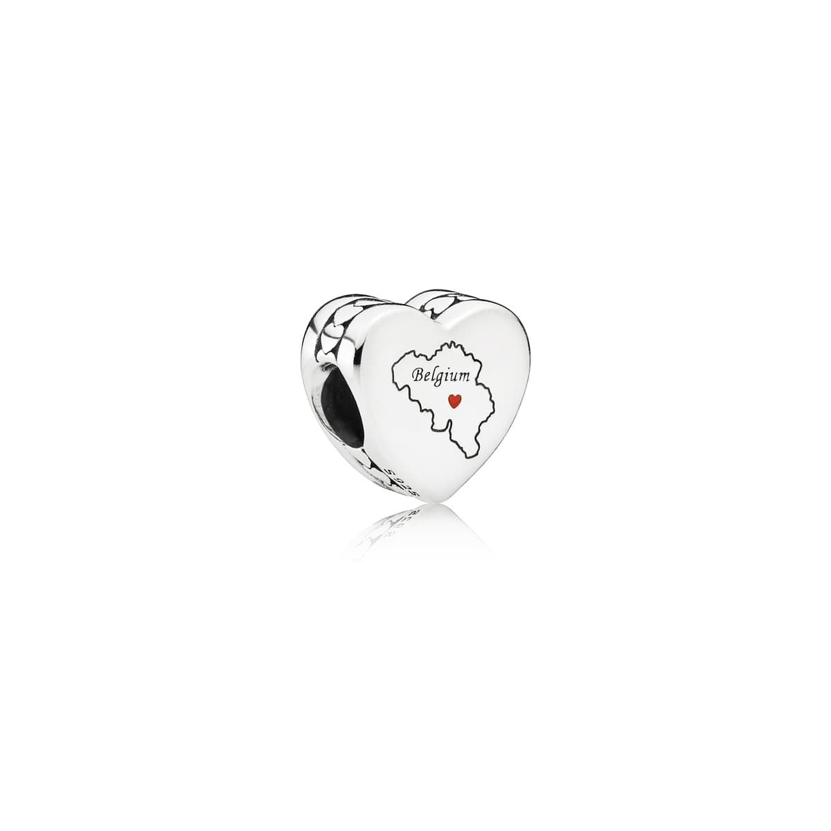 Pandora Belgium Map Heart Charm 792015_E003 — foto 1 de 1