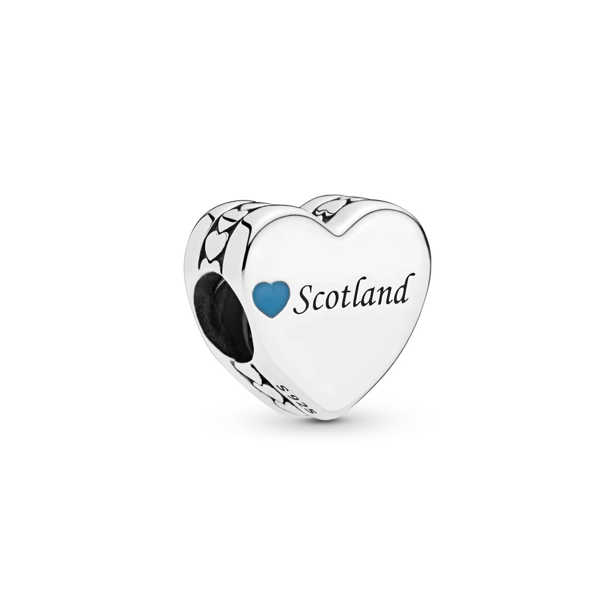 Scotland Love Heart Charm