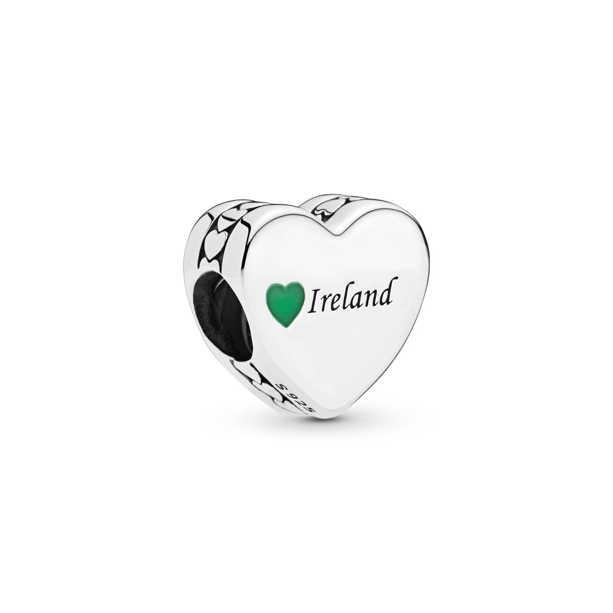 Ireland Love Heart Charm