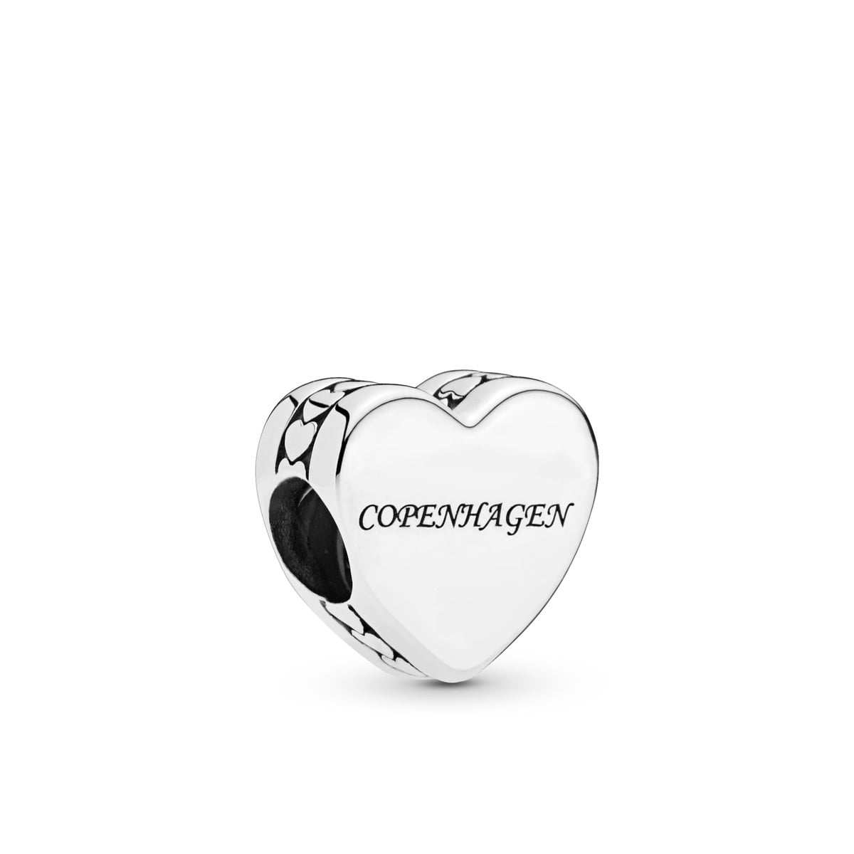 Copenhagen Skyline Heart Charm