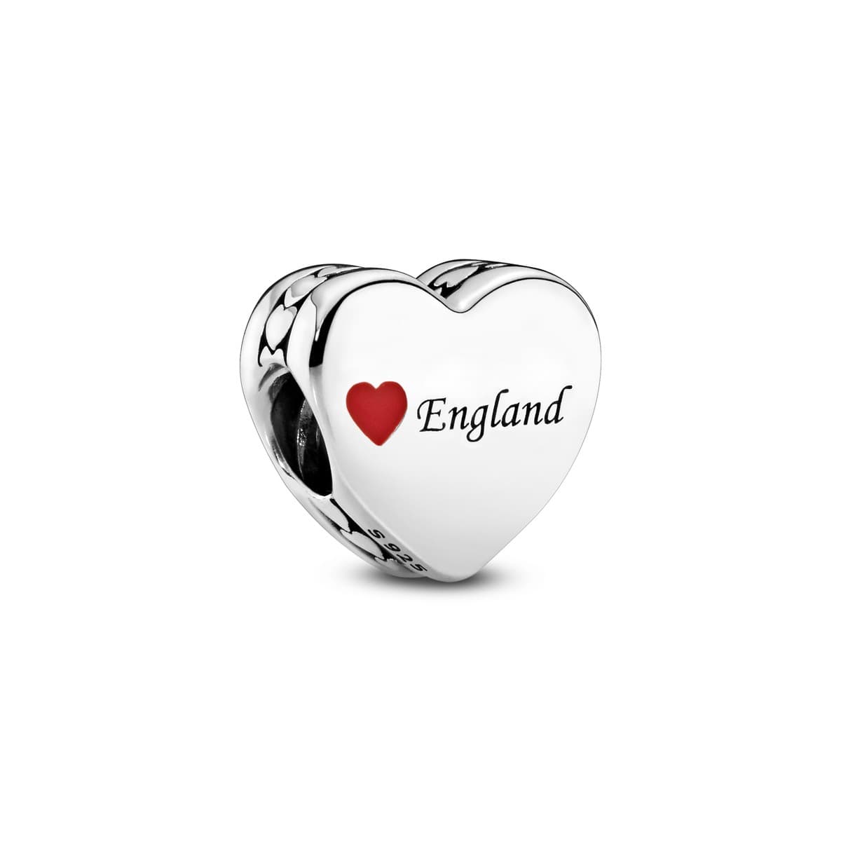 Pandora England Love Heart Charm 792015_E024 — Foto 1 von 1