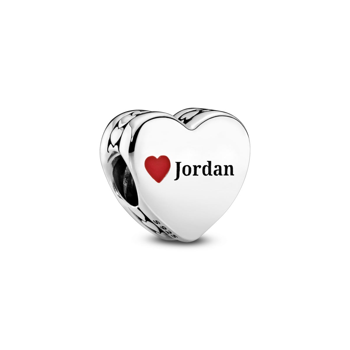 Jordan Heart Charm