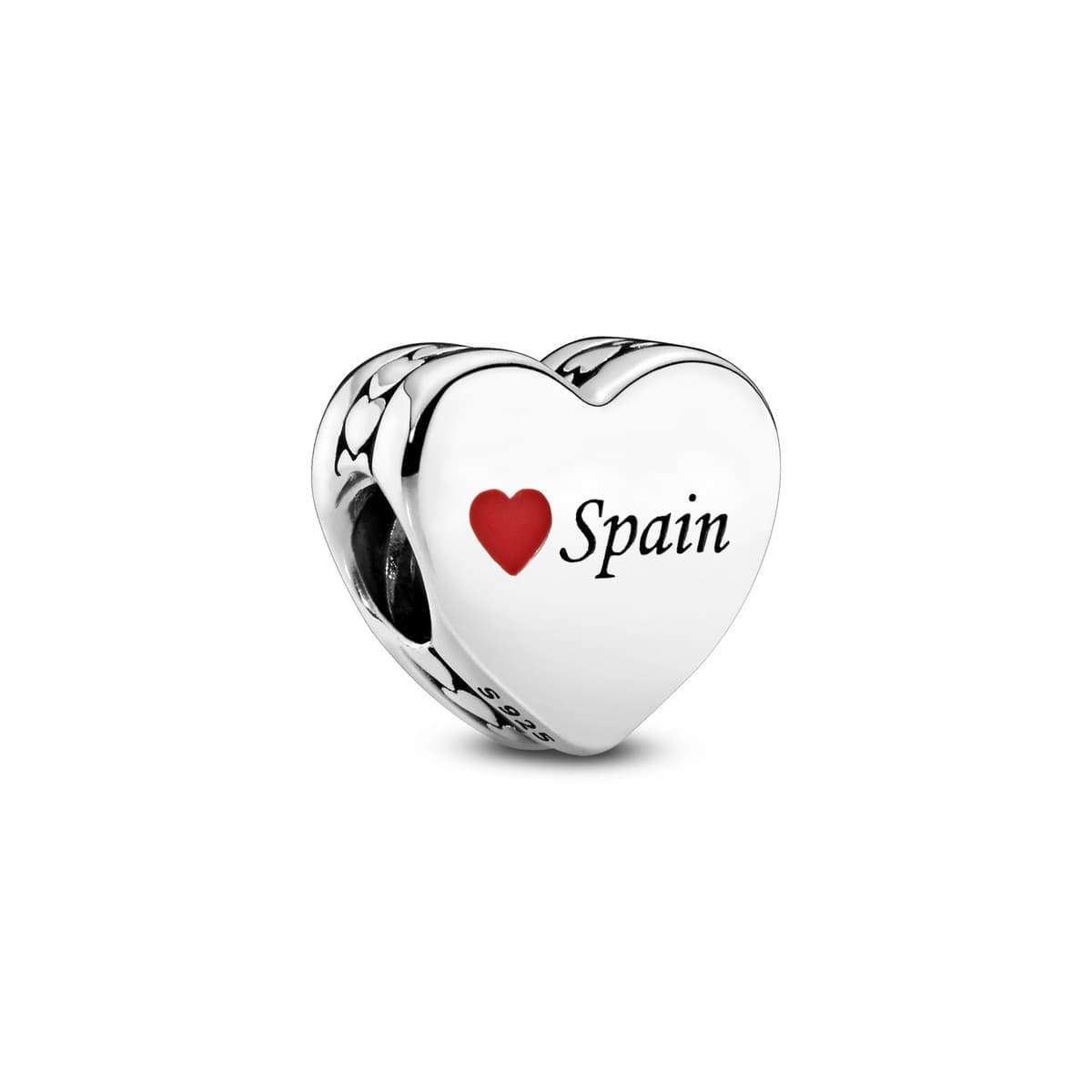 Pandora Spain Heart Charm 792015_E033 — Foto 1 von 1