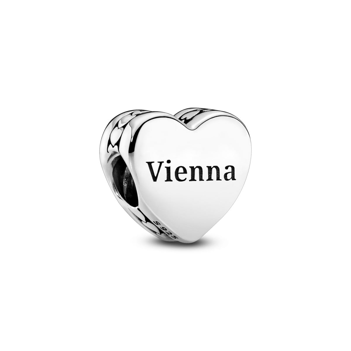 Vienna Skyline Heart Charm