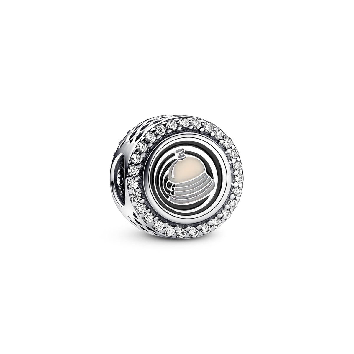 Swirl Planet Charm