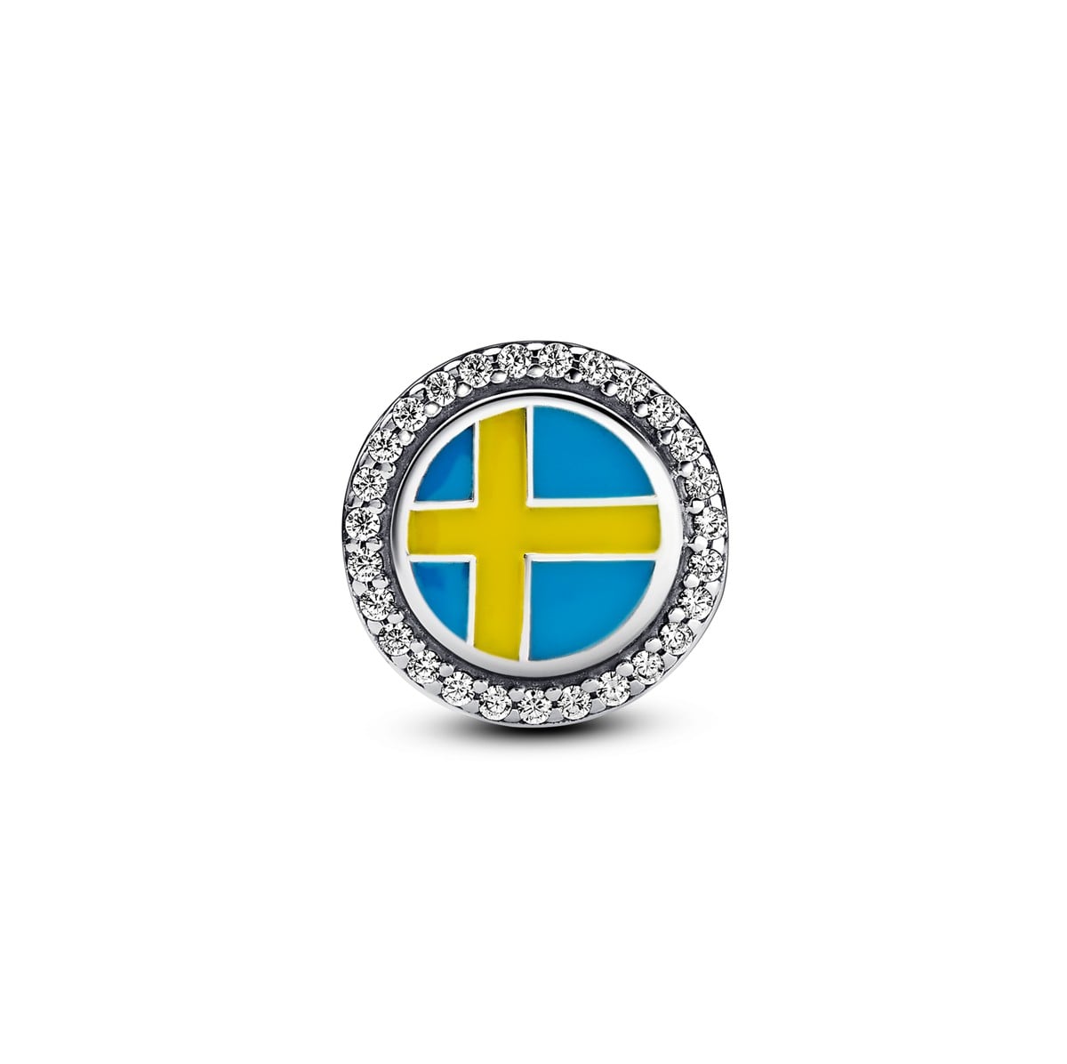Swedish Flag Charm