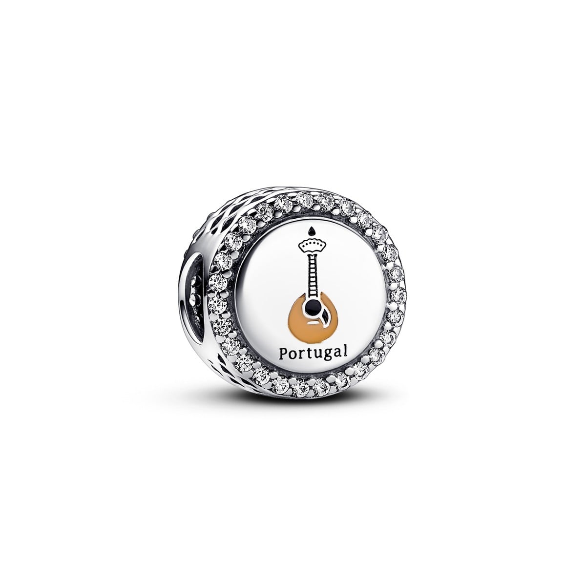 Engravable Portuguese Fado Guitar Charm