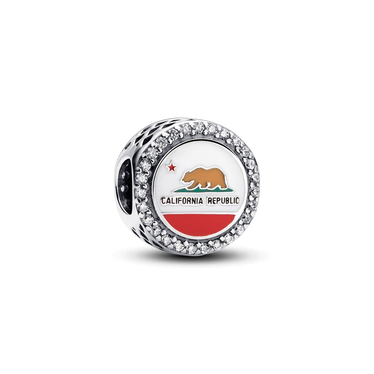 California Republic Flag Charm