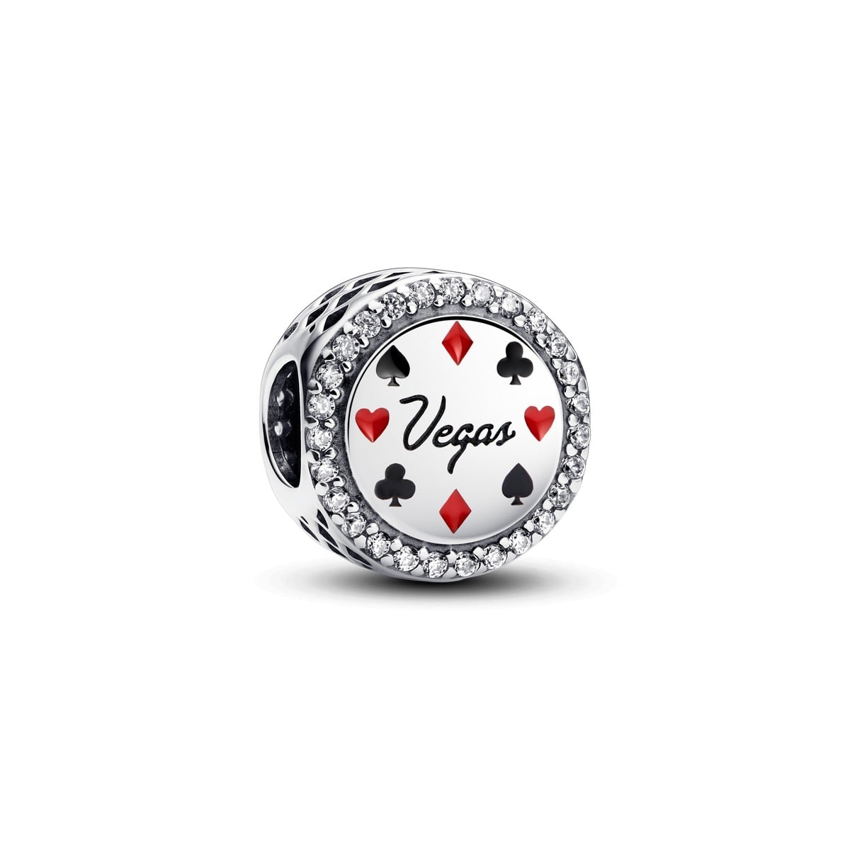 Vegas Card Suits Charm