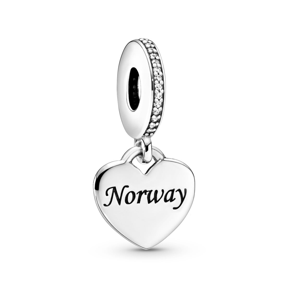 Norway Heart Dangle Charm