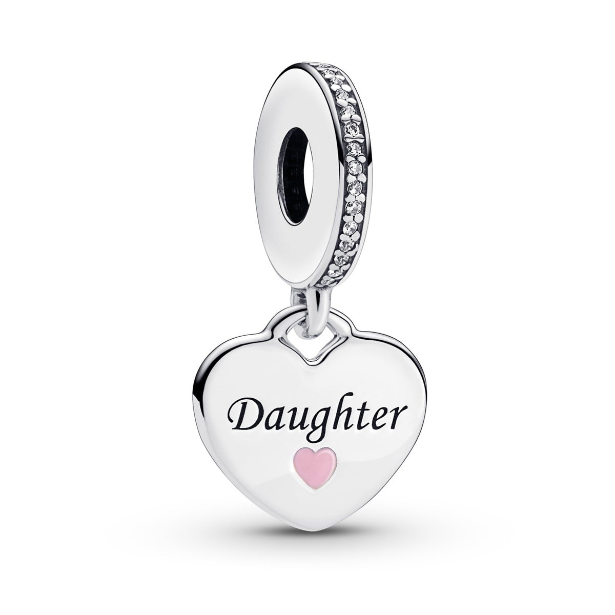 Daughter Heart Dangle Charm